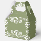 Cielitoリンドセージ緑の赤ちゃんシャワーの好意 フェイバーボックス (裏面)