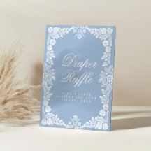 Cielitoリンド赤ちゃんシャワーおむつラッフルサイン