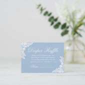 Cielitoリンド赤ちゃんシャワーおむつラッフル エンクロージャーカード (スタンド正面)