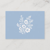 Cielitoリンド赤ちゃんシャワーおむつラッフル エンクロージャーカード (裏面)