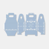 Cielitoリンド青メキシコの赤ちゃんシャワーお願いボックス フェイバーボックス (折り畳みなし)