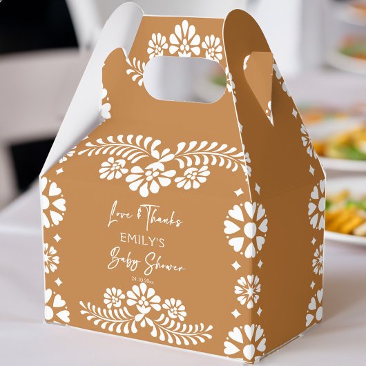 Cielitoリンドterracotta赤ちゃんシャワーの好意 フェイバーボックス