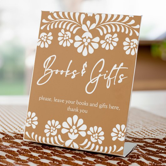 Cielitoリンドterracotta赤ちゃんシャワーギフトテーブル 台座サイン