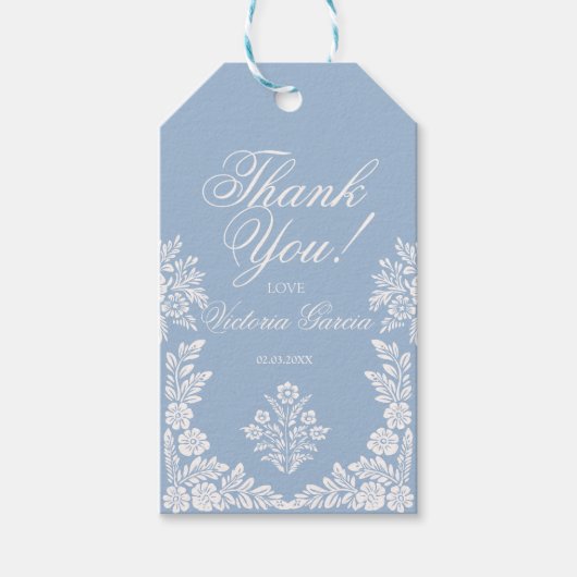 Cielito Lindoベビーシャワー ギフトタグ (正面)