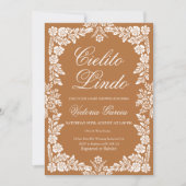 Cielito Lindoベビー、シャワー 招待状 (正面)