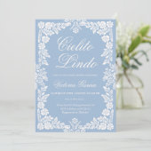 Cielito Lindoベビー、シャワー 招待状 (スタンド正面)