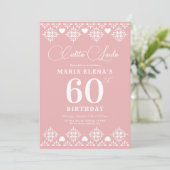 Cielito Lindoマイルストーンの誕生日パーティーの招待 招待状 (スタンド正面)