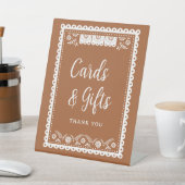 Cielito Lindoメキシコのテーマカードとギフト 台座サイン (インサイチュ)