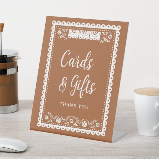 Cielito Lindoメキシコのテーマカードとギフト 台座サイン (インサイチュ)