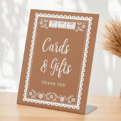 Cielito Lindoメキシコのテーマカードとギフト 台座サイン