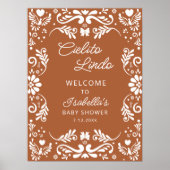 Cielito Lindoメキシコの赤ちゃんシャワーへようこそ ポスター (正面)