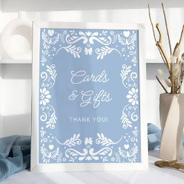 Cielito Lindoメキシコの赤ちゃんシャワーカードとギフト ポスター