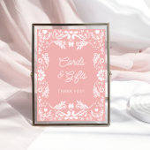 Cielito Lindoメキシコの赤ちゃんシャワーカードとギフト ポスター