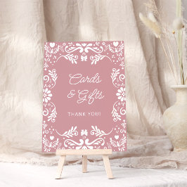 Cielito Lindoメキシコの赤ちゃんシャワーカードとギフト ポスター