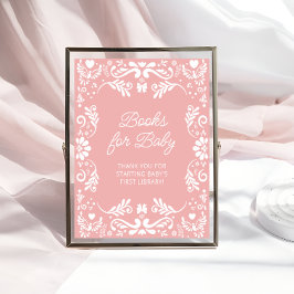 Cielito Lindoメキシコの赤ちゃんシャワー本ベビー ポスター