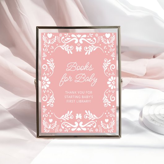 Cielito Lindoメキシコの赤ちゃんシャワー本ベビー ポスター