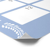 Cielito Lindo期日カレンダーを推測する ポスター (角)