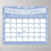 Cielito Lindo期日カレンダーを推測する ポスター (正面)