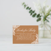 Cielito Lindo赤ちゃんシャワー予約リクエストカード エンクロージャーカード (スタンド正面)