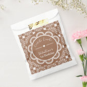 Cielito Lindo 1st Birthday Brown フェイバーバッグ (封をした状態)