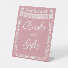 Cielito Lindo Baby Shower Books and Gifts Sign 台座サイン