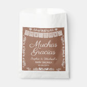 Cielito Lindo Baby Shower Muchas Gracias フェイバーバッグ (正面)