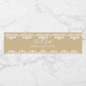 Cielito lindo beigeメキシコ産ベビーシャワー ペットボトルラベル (シングルラベル)