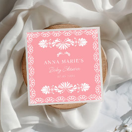 Cielito Lindo Blueメキシコの赤ちゃんシャワーナプキン スタンダードカクテルナプキン