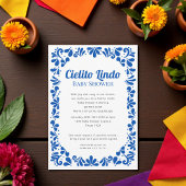 Cielito Lindo  blue white all in one  招待状