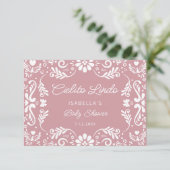 Cielito Lindo Mexicanベビーシャワーサンキューカード カード (スタンド正面)