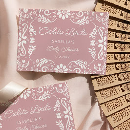 Cielito Lindo Mexicanベビーシャワーサンキューカード カード