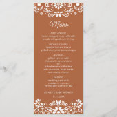 Cielito Lindo Mexicanベビーシャワーメニュー メニュー (正面)