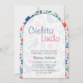 Cielito Lindo Mexicanベビーシャワー 招待状 (正面)