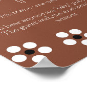 Cielito Lindo Mexican赤ちゃんシャワーのゲームを言わない ポスター (角)