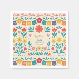 Cielito Lindo Mexican Baby Shower Fiesta スタンダードカクテルナプキン
