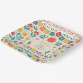 Cielito Lindo Mexican Baby Shower Fiesta ペーパープレート (傾斜あり)