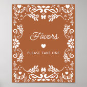 Cielito Lindo Mexican Baby Shower Pigives ポスター (正面)