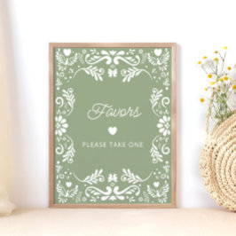 Cielito Lindo Mexican Baby Shower Pigives ポスター