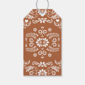 Cielito Lindo Mexican Baby Shower Thank You ギフトタグ (裏面)