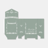 Cielito Lindo Mexican Baby Shower Thank You フェイバーボックス (折り畳みなし)