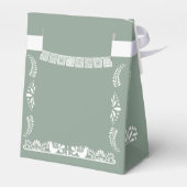 Cielito Lindo Mexican Baby Shower Thank You フェイバーボックス (裏面サイド)