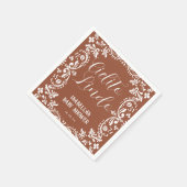 Cielito Lindo Mexican Papel Picado Talavera  スタンダードカクテルナプキン (角)