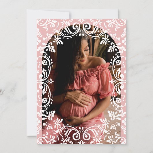 Cielito Lindo Mexican Papel Picado Talavera  招待状 (裏面)