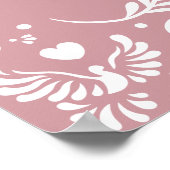 Cielito Lindo Mexican Pinkベビーシャワーへようこそ ポスター (角)