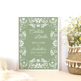 Cielito Lindo Mexican Sage Baby Showerへようこそ ポスター