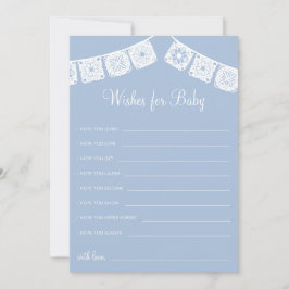 Cielito Lindo Papel Picadoがベビー・カードを希望 招待状