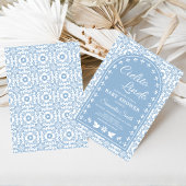 Cielito Lindo Papel Picado Baby Shower 招待状