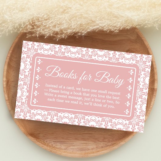 Cielito Lindo Papel Picado Shower Books for Baby エンクロージャーカード