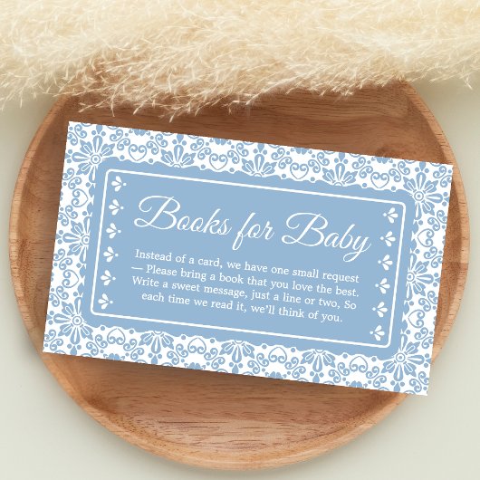 Cielito Lindo Papel Picado Shower Books for Baby エンクロージャーカード