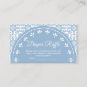 Cielito Lindo Papel Picado Shower Diaper Raffle エンクロージャーカード (正面)